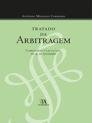cover image of Tratado da Arbitragem